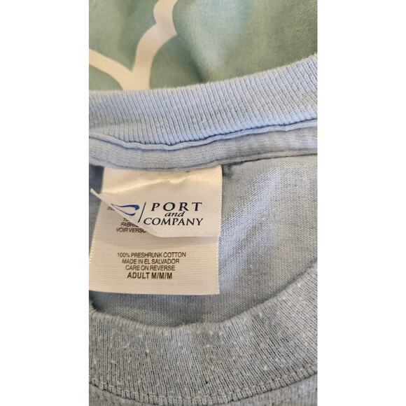 Medium Light Blue Short Sleeve T-Shirt - Picture 4 of 10